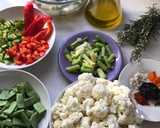 Foto del paso 2 de la receta: Paella vegetariana de celebración 🥂