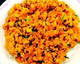 A picture of step 9 of Egg Bhurji Stuffed Tomato Paratha.