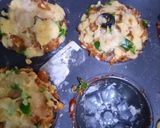 A picture of step 9 of Pizza muffins.