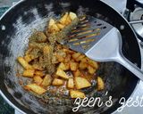 A picture of step 2 of Thyme or Za'atar Aloo.