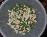 Foto langkah ke 3 dari resep Pepes Tahu Kemangi tanpa santan.