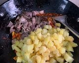 Foto langkah ke 4 dari resep Sambal kentang ati pete.