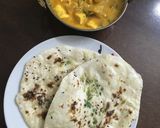 A picture of step 8 of Plain butter Kulcha with Paneer Gravy.
