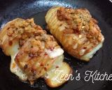 A picture of step 3 of Homestyle Non-Veg Hasselback Potatoes.
