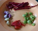 Foto langkah ke 1 dari resep Sambal Tempoyak Udang di-Pete-in.