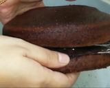 A picture of step 6 of Eggless cake.