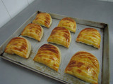 Empanadas de hojaldre con pollo