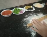 صورة لخطوة 5 من وصفة بيتزا 🍕 كاري بالعجينة السحرية ✨