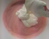 Une image de l'étape 44 de Entremets fraise-pistache.