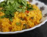 A picture of step 4 of Dalia pulao.