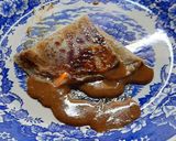 Foto del paso 6 de la receta: Panqueque quemado (pañuelo de dulce de leche)