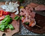 Foto del paso 1 de la receta: Pollito con Verduras en Brochettes con Reducción de Cítricos