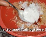 A picture of step 6 of Potato chicken Laccha pakoda Recipe.