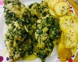 Foto del paso 8 de la receta: SUPREMAS DE 🍗POLLO🍗 FILETEADAS (A LA CREMA DE ESPINACA) 🫕🍗🍽️🍷🫕🍗😋😋👏