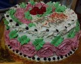 Foto langkah ke 6 dari resep Kue Ulang Tahun Lembut.