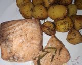 Rozmaringos lazac recept fázis 2 fotója