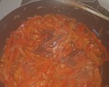Foto del passaggio 1 della ricetta Straccetti di pollo ai peperoni e mollica