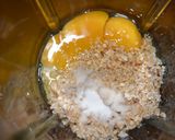 Foto del paso 2 de la receta: Torre de Panqueques de Avena Casero con Atún y Berenjena (Sin Harina)