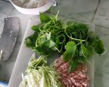 รูปขั้นตอนการทำที่ 1 ของ ผัดมาม่า (เส้นกึ่งสำเร็จรูป)