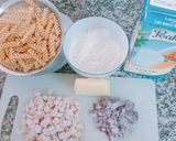 A picture of step 1 of Macaroni cheese.