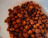 A picture of step 1 of Black chana chaat.