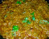 A picture of step 5 of Baingan Bharta.
