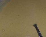 A picture of step 2 of Masaly bhari hari mirch k pakoray.