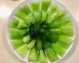 家常菜/ 燙青菜 （擺盤分享）的食譜步驟4照片