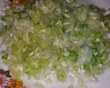 Cukkinis-répás-újhagymás lepénykék recept fázis 3 fotója