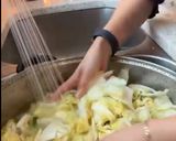 A picture of step 1 of Homemade Kimchi.