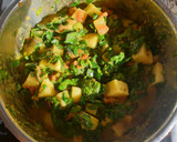 Foto del paso 4 de la receta: Espinacas con patatas estilo hindú (Aloo Palak)
