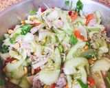 รูปขั้นตอนการทำที่ 5 ของ ยำแตงกวา🥒🥒