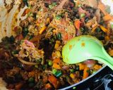 A picture of step 11 of Mince beef and veggies sauce.