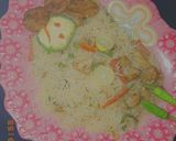 A picture of step 10 of Fried Vegetables palao.