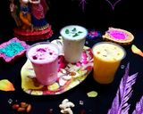 রঙিন ঠান্ডাই (Rangin Thandai recipe in bengali) রেসিপি ধাপ - 4 ছবি