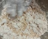 A picture of step 4 of Cumin khakhra.
