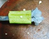 Hình bước làm 2 của món Rau dền xào tỏi