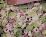 Póréhagymás, tejszínes csirkemell recept fázis 2 fotója