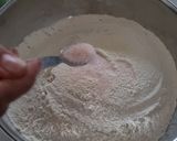 A picture of step 3 of Jeera namkeen puri.