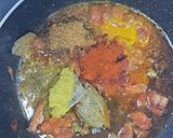 A picture of step 5 of Chicken kadhai.