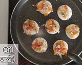 A picture of step 6 of Mini Veg Uttapam.