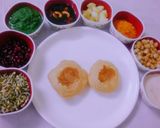 A picture of step 3 of Raj Kachori.