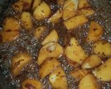 A picture of step 2 of Zeera rice with potatoes.