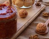 A picture of step 5 of Labneh Balls with Various Fillings.