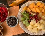 A picture of step 2 of Tropical Fruit Salad.