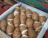 Foto langkah ke 6 dari resep Choco swirl buns.