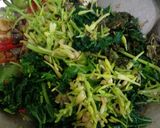 Foto langkah ke 5 dari resep Tumis Bunga Pepaya/ Kembang Kates Grendel.