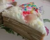 Foto langkah ke 7 dari resep Choco Mille crepes.