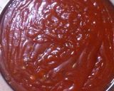 A picture of step 4 of Karachi halwa.
