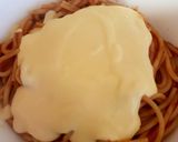 A picture of step 4 of My Quick Spaghetti in tomato juice and homemade Cheese sauce.😀.